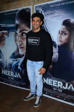 Amit Sadh at Neerja Screening in Mumbai on 15th Feb 2016